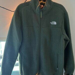 The North Face Jacket Men's Medium Fuzzy Full Zip Fleece Jacket